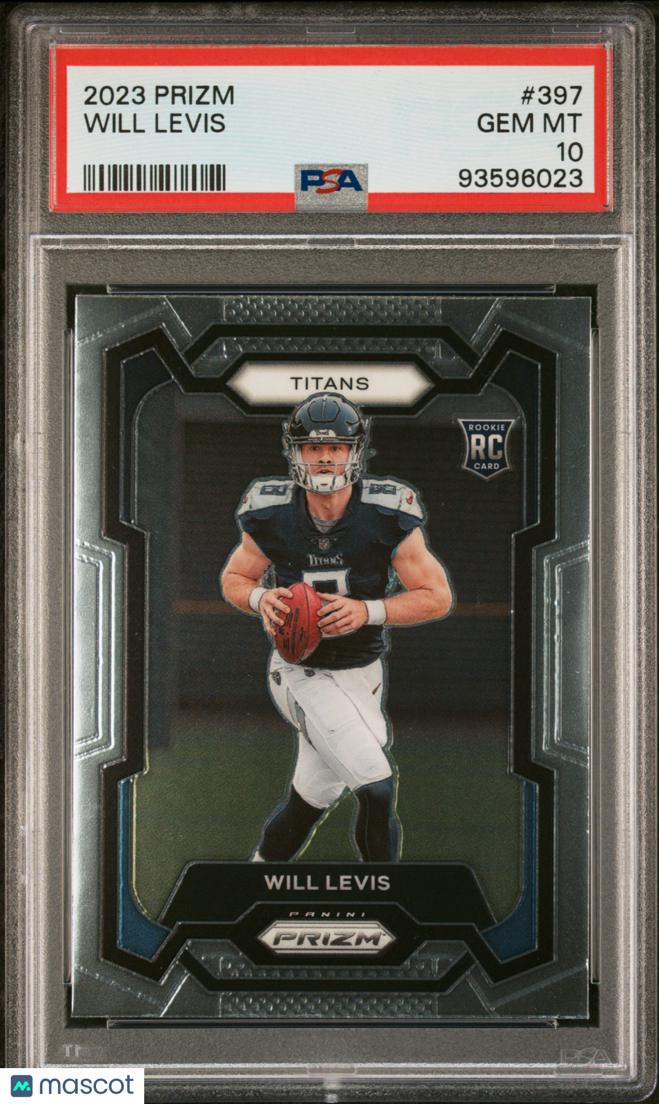 2023 Panini Prizm Will Levis #397 PSA 10 - Graded Sports Cards
