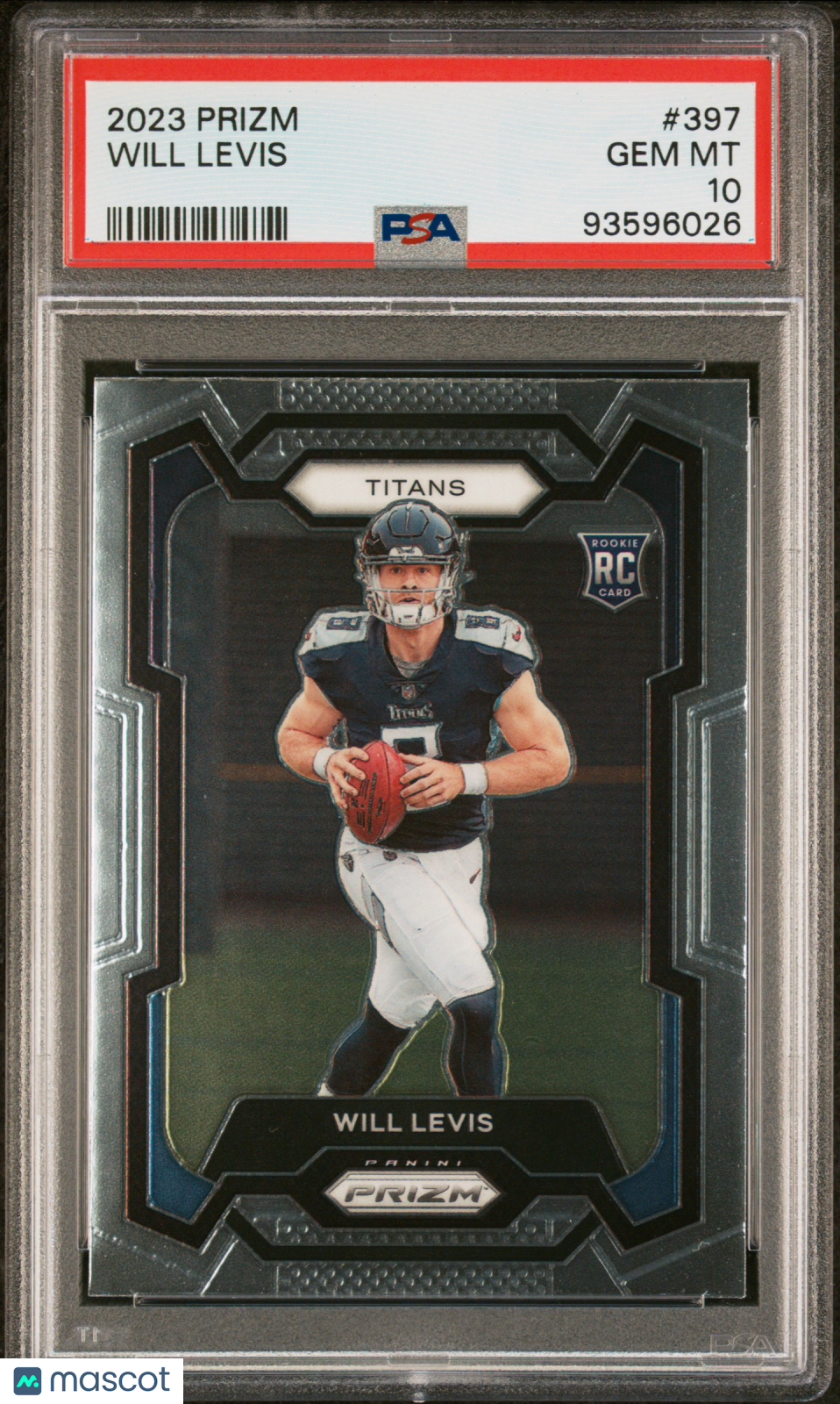2023 Panini Prizm Will Levis Rookie #397 PSA 10 Football - Graded Sports Cards