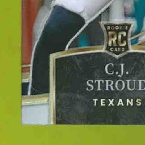 2023 Panini Select C.J. Stroud #183 RC Premier Houston Texans - Sports Cards