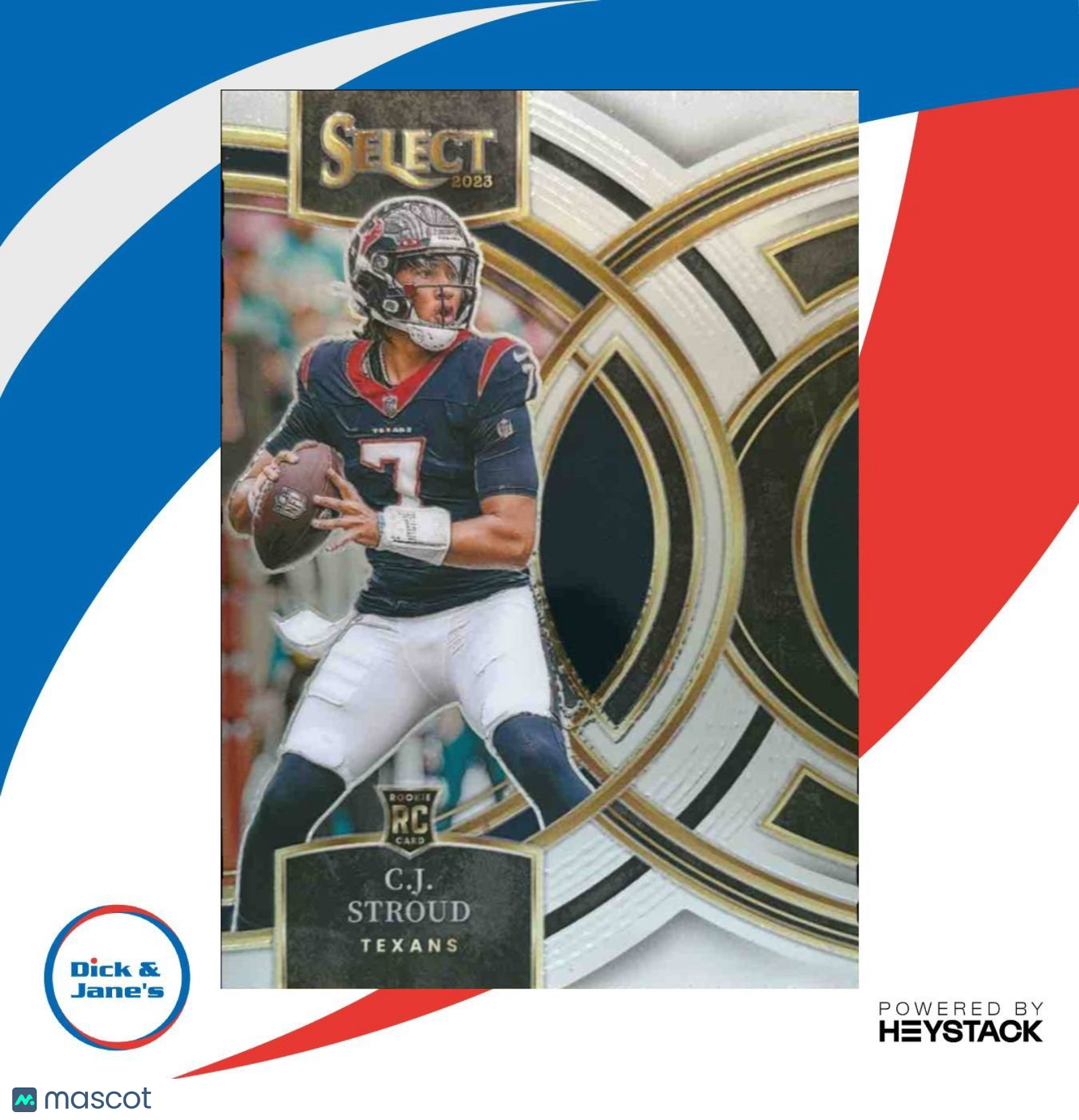 2023 Panini Select C.J. Stroud #183 RC Premier Houston Texans - Sports Cards