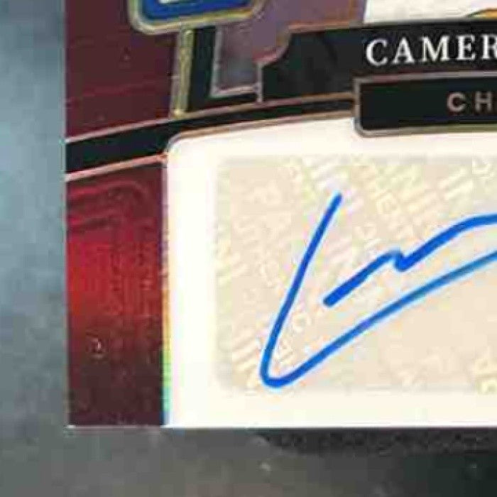 2023 Panini Select Cameron Dicker Signatures Maroon /75 Los Angeles Chargers - Sports Cards