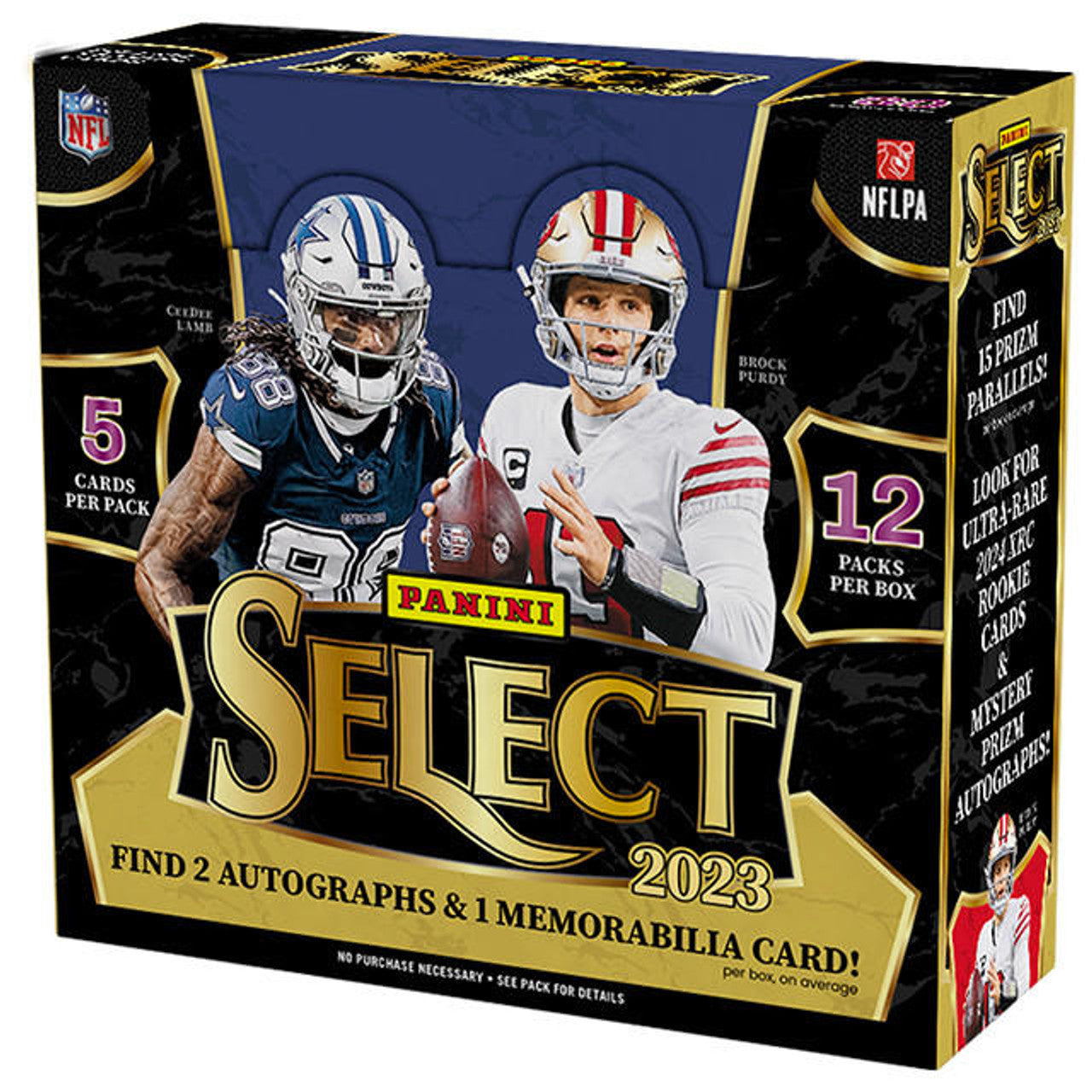 ONE PACK from 2023 Panini Select Football Hobby Box (Feeling Lucky?)