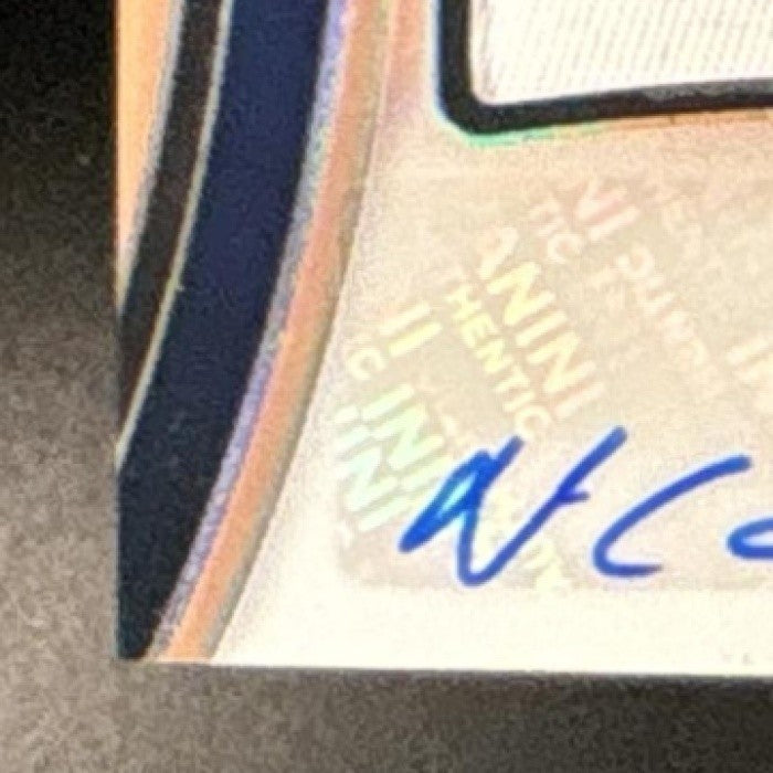 2023 Panini Select Nico Collins Jumbo Patch Auto /49 MEM Auto Houston Texans - Sports Cards