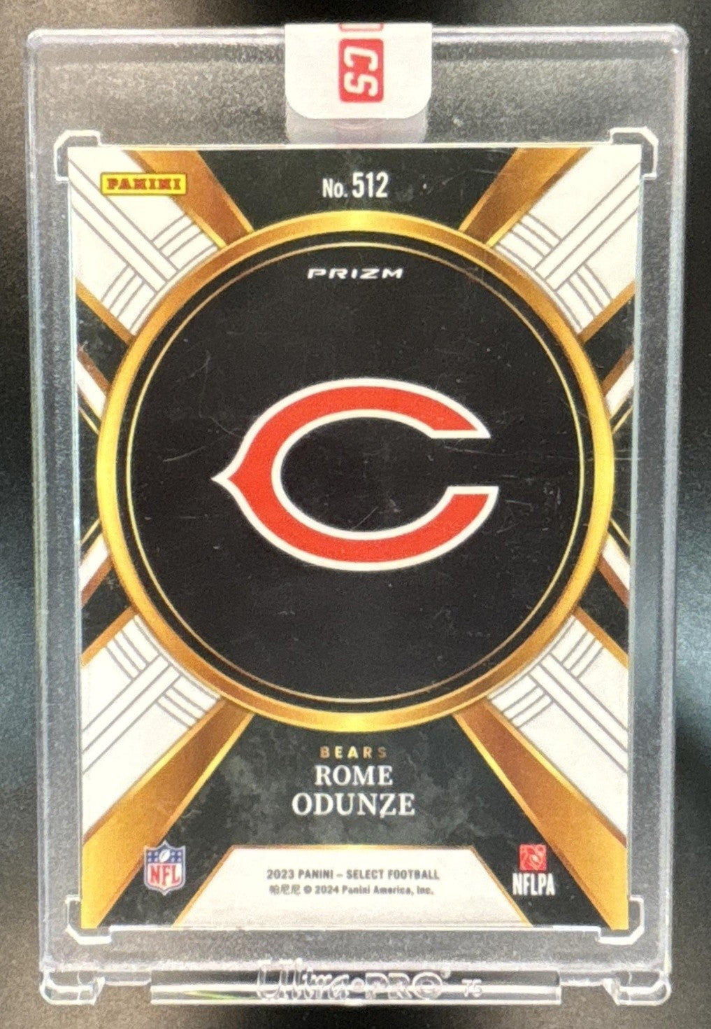 2023 Panini Select Rome Odunze Silver Prizms #512 RC XRC - Sports Cards