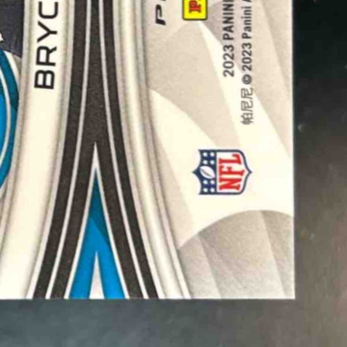 2023 Panini Spectra Bryce Young Rookie Aura Interstellar /50 RC Carolina Panther - Sports Cards