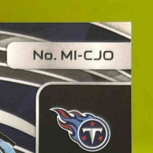 2023 Panini Spectra Chris Johnson Max Impact Neon Orange /10 MEM Tennessee Titan - Sports Cards