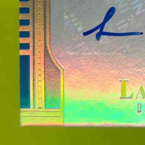 2023 Plates & Patches Sam LaPorta Rookie Upper Echelon Gold /75 RC Auto Lions - Sports Cards