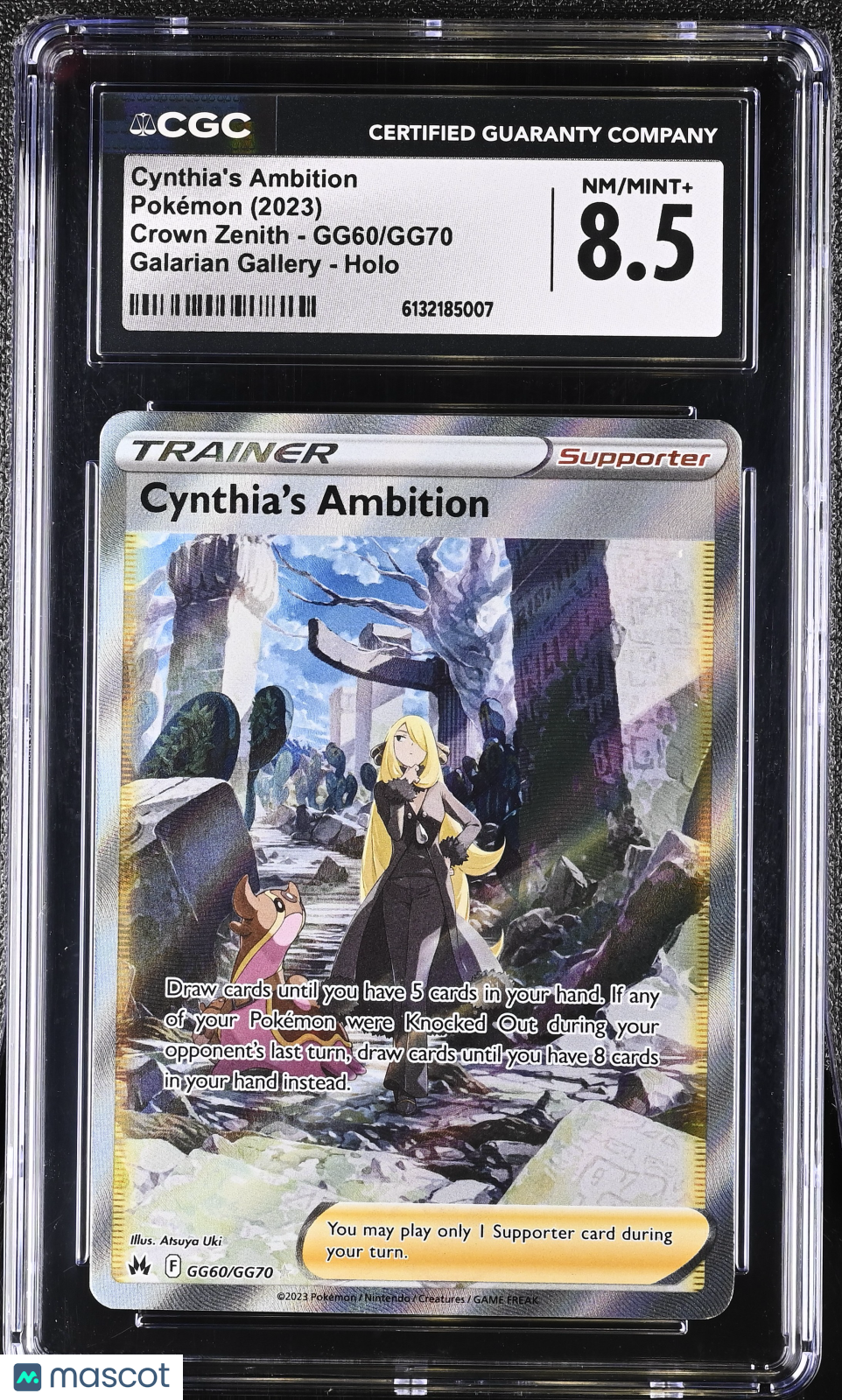 crown zenith graded cards 2023 Pokemon Crown Zenith Cynthia's Ambition