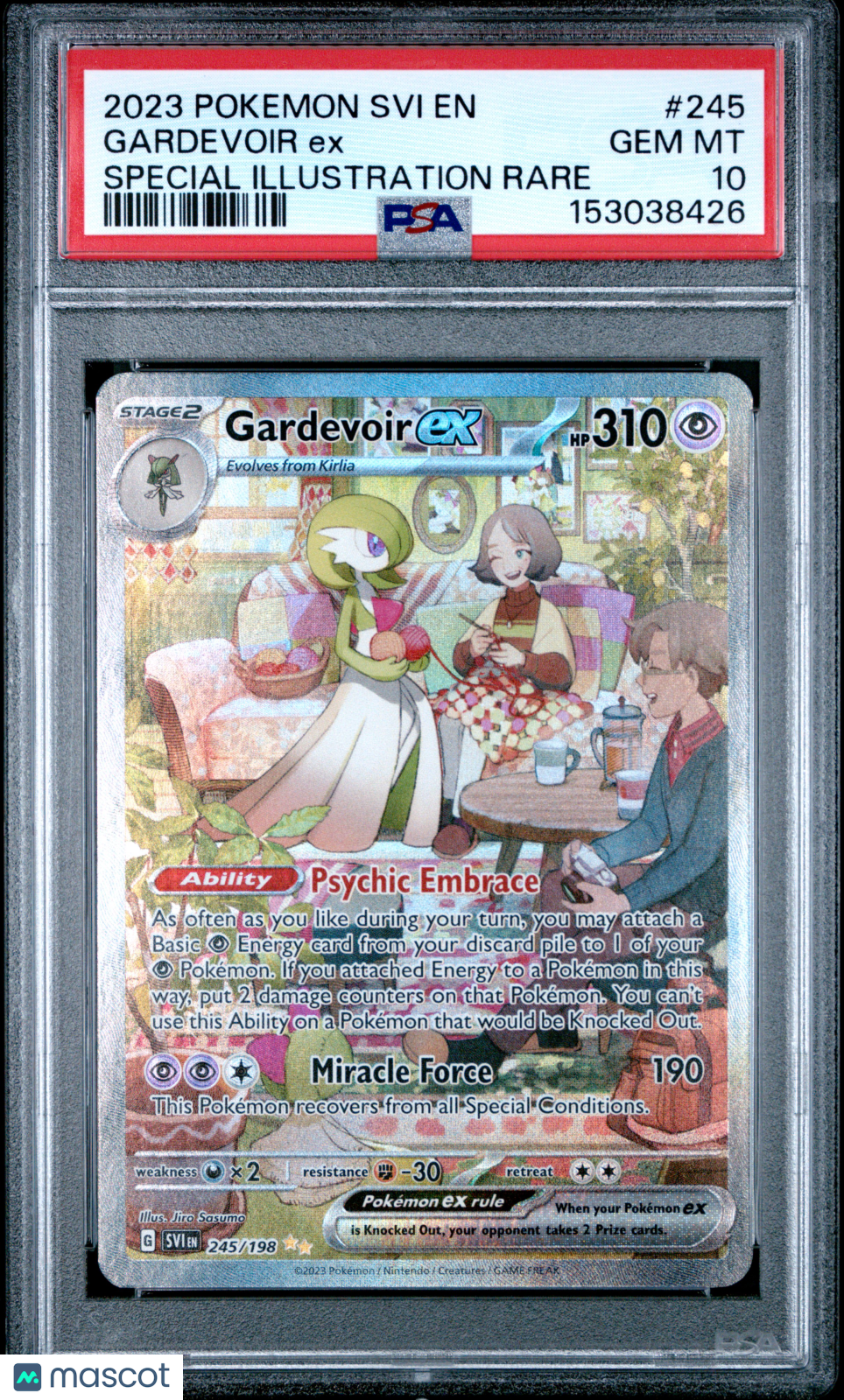 2023 Pokemon Scarlet & Violet Gardevoir EX #245