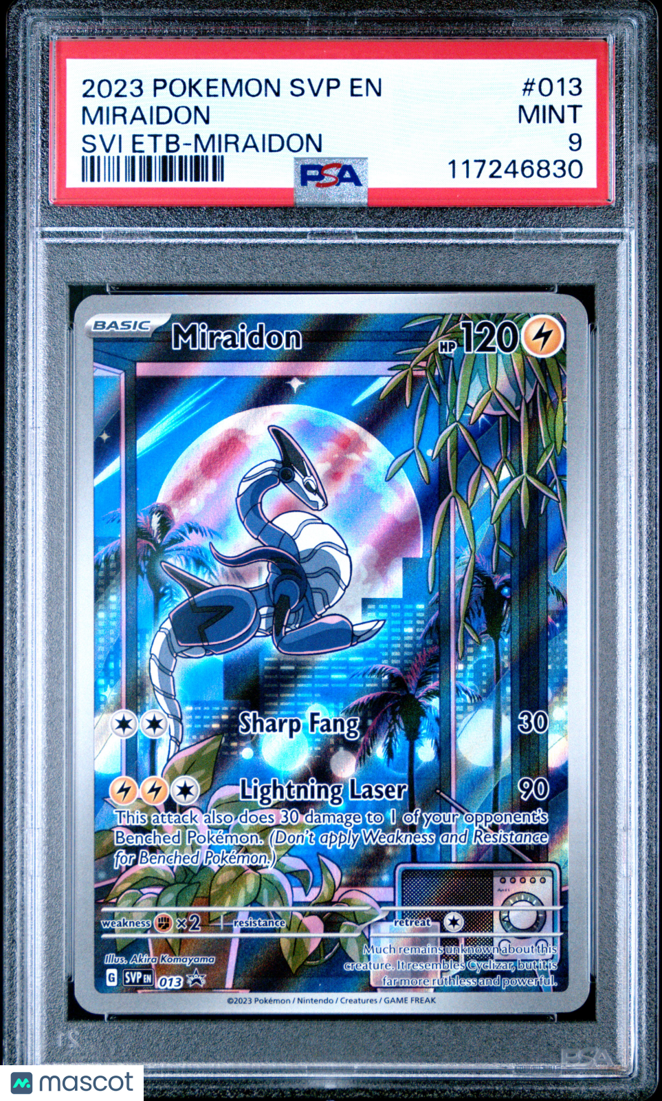 2023 Pokemon SV Black Star Promo Miraidon #013 SVI ETB