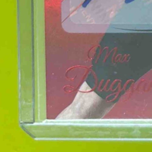 2023 Prestige Max Duggan Xtra Points Red Auto /199 #362 RC Los Angeles Chargers - Sports Cards