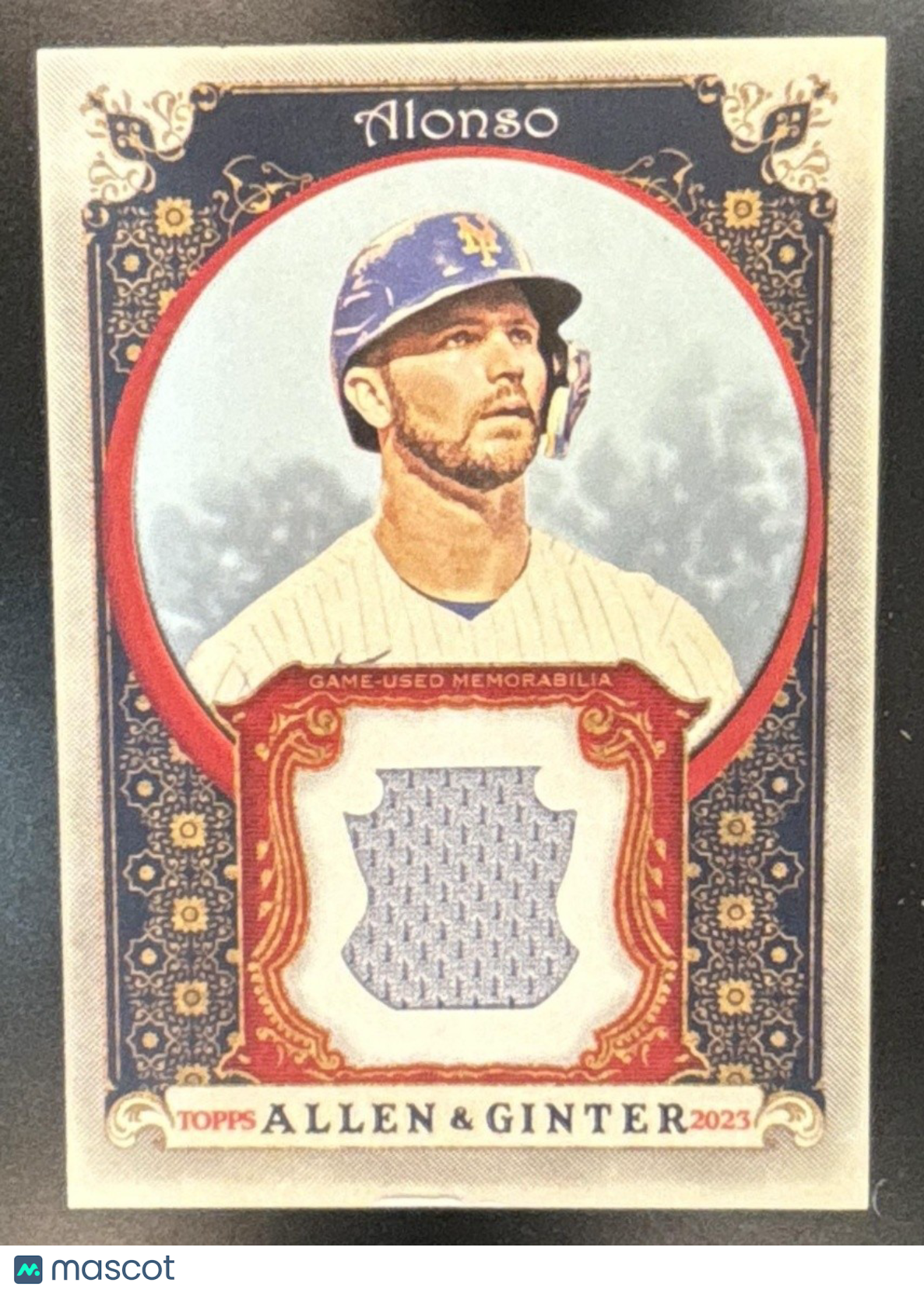 2023 Topps Allen & Ginter Pete Alonso Full Size Relics New York Mets - Sports Cards