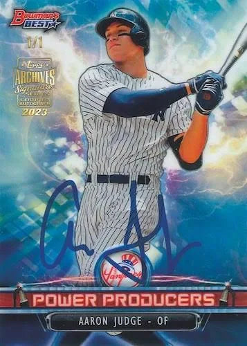 2023 Topps Archives Signatures Series Active Player Edition Baseball Hobby Box - MLB Hobby Box