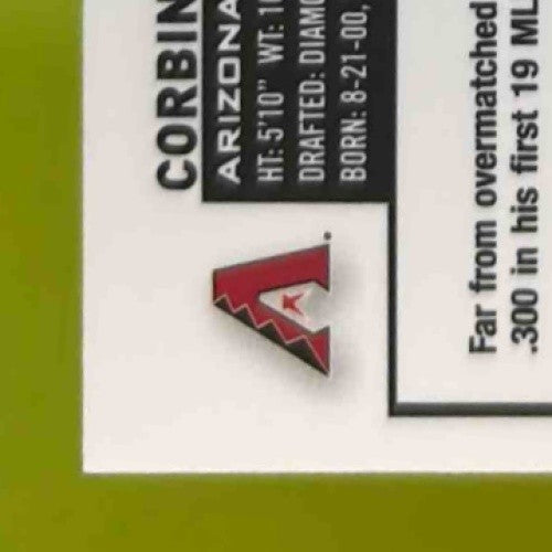 2023 Topps Chrome Corbin Carroll #95 RC Arizona Diamondbacks - Sports Cards