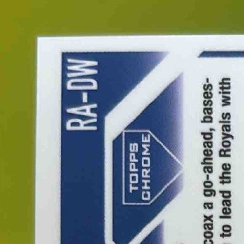 2023 Topps Chrome Drew Waters Rookie Auto Orange Wave Refractor /25 RC KC Royals - Sports Cards