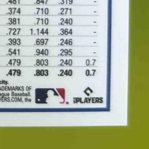 2023 Topps Chrome Drew Waters Rookie Auto Purple Speckle Refractor 52/299 Royals - Sports Cards