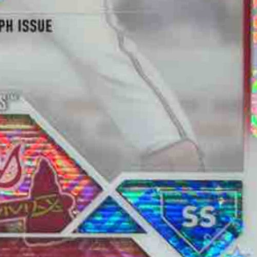 2023 Topps Chrome Logofractor Vaughn Grissom Auto #RCA-VG RC Atlanta Braves - Sports Cards