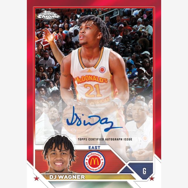 2023 Topps Chrome McDonald’s All-American Basketball Blaster Box - NBA Blaster