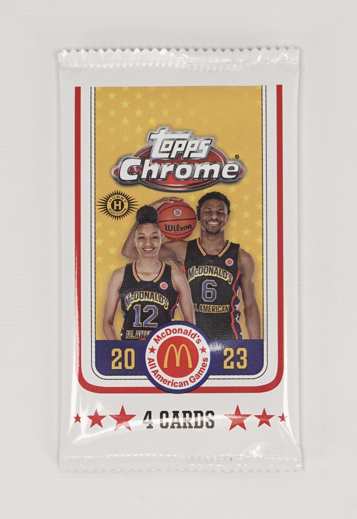 2023 Topps Chrome McDonald’s All American Basketball Hobby Box (2 Autos) Bronny James? - NBA Blaster
