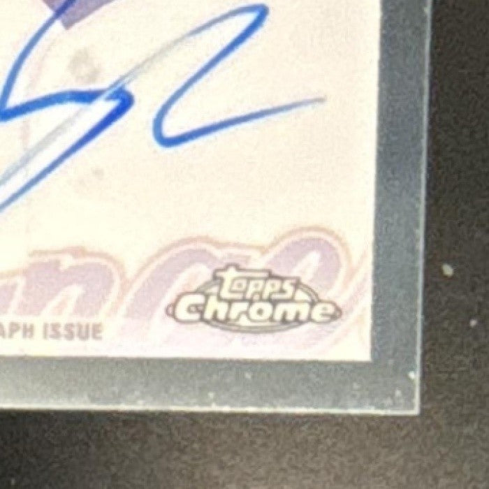 2023 Topps Chrome Platinum Anniversary Bubba Thompson Auto #CPA-BT Texas Rangers - Sports Cards