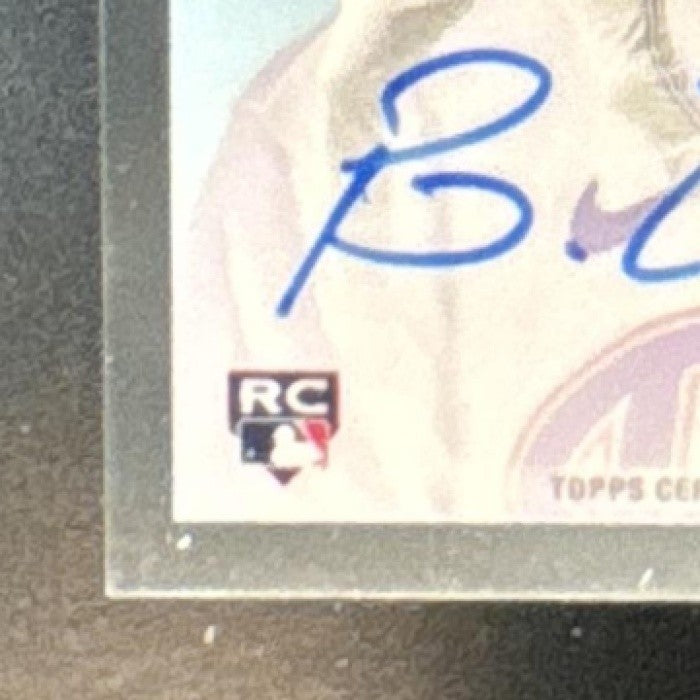2023 Topps Chrome Platinum Anniversary Bubba Thompson Auto #CPA-BT Texas Rangers - Sports Cards