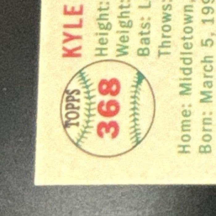 2023 Topps Chrome Platinum Anniversary Kyle Schwarber Gold /50 #368 Phillies - Sports Cards