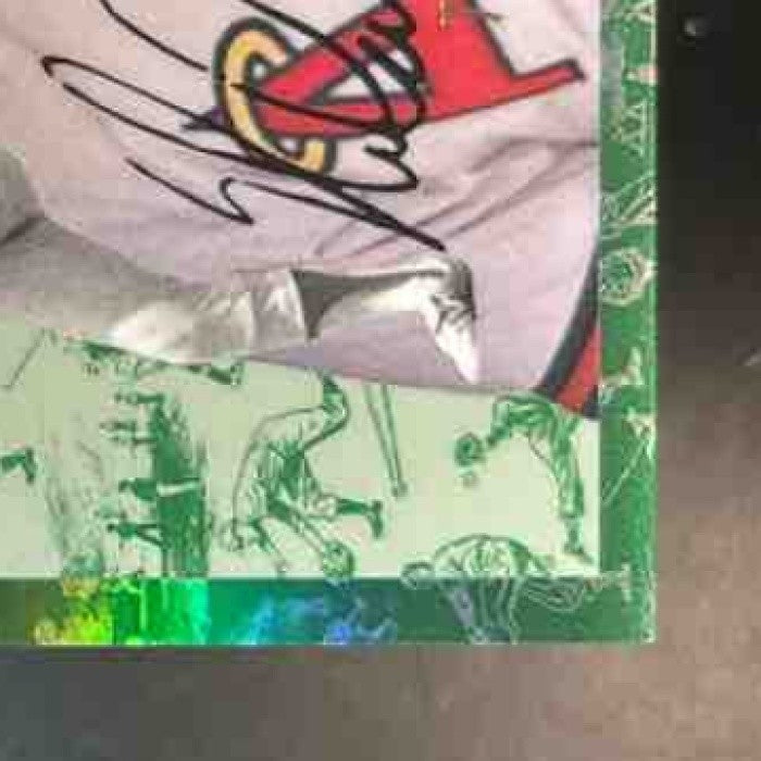 2023 Topps Chrome Platinum Anniversary Nolan Ryan Toile White/Green /99 #482 - Sports Cards