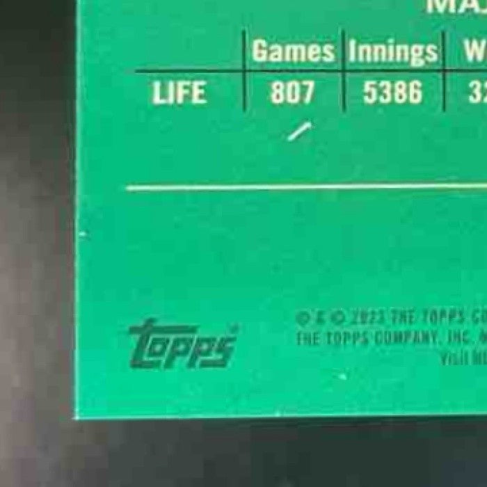 2023 Topps Chrome Platinum Anniversary Nolan Ryan Toile White/Green /99 #482 - Sports Cards