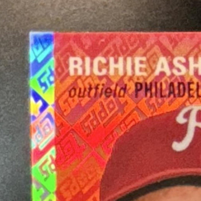 2023 Topps Chrome Platinum Anniversary Richie Ashburn Refractor /499 #58 - Sports Cards