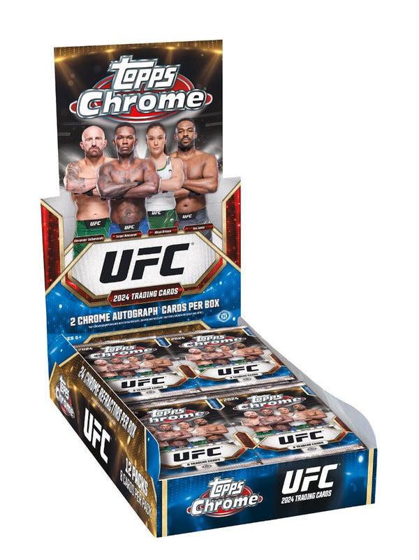 2024 Topps Chrome UFC Hobby Box (2 Autos) #UFCChromeBuyBack