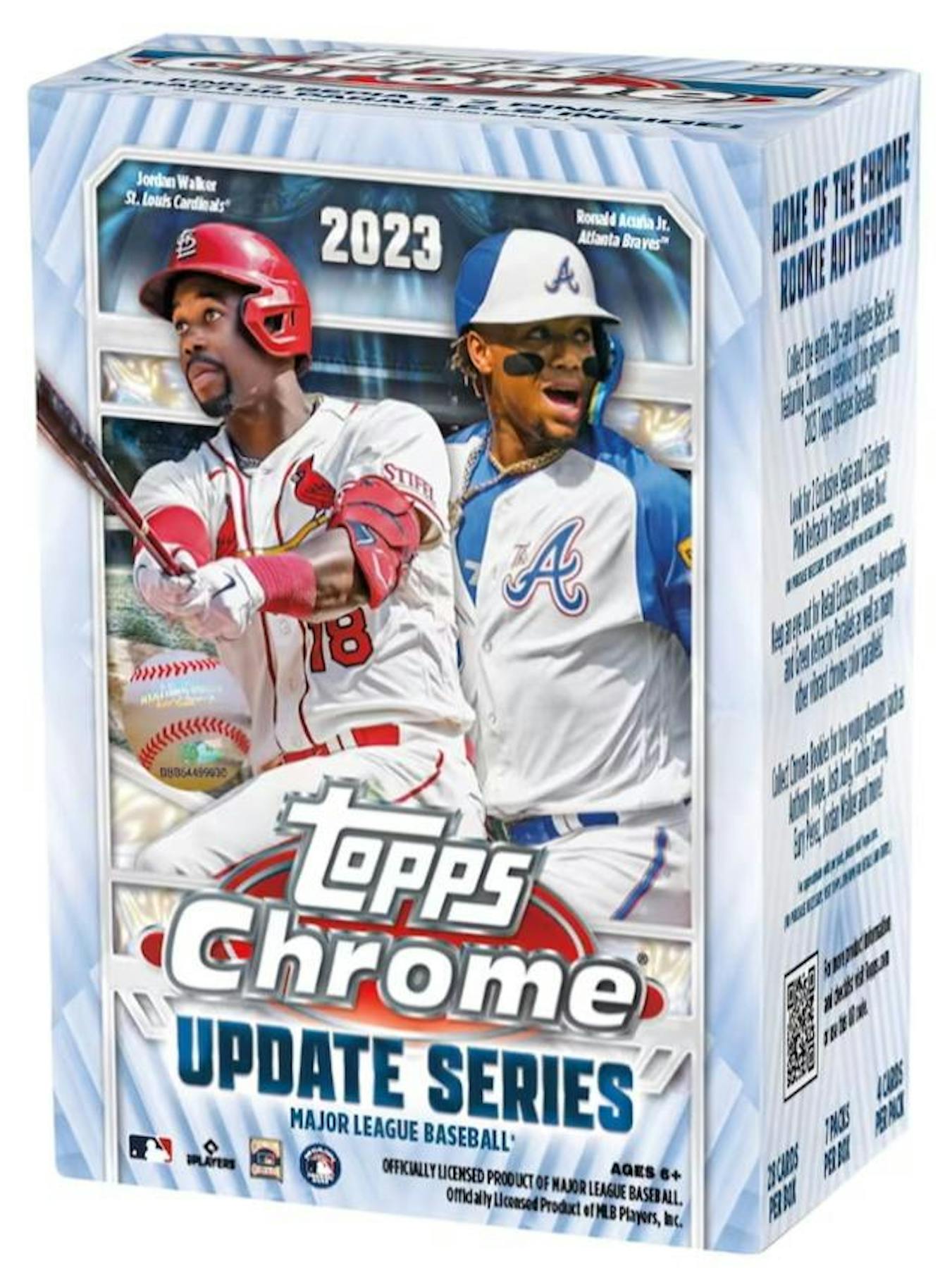 2023 Topps Chrome Update Series Baseball 7-Pack Blaster Box