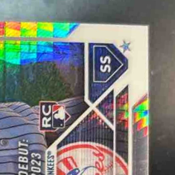 2023 Topps Chrome Update Anthony Volpe Prism Refractor USC35 RC New York Yankees - Sports Cards