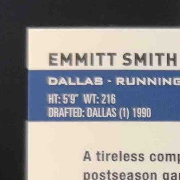 2023 Topps Composite Emmitt Smith Chrome Orange Wave Refractor 14/25 #6 Cowboys - Sports Cards