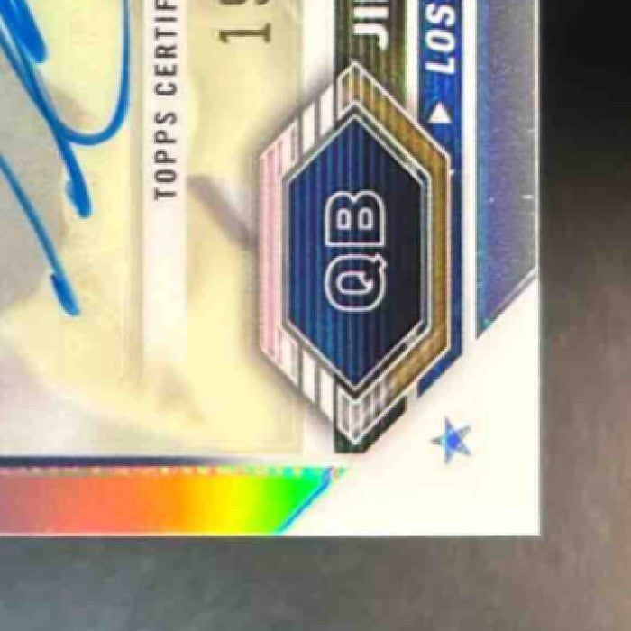 2023 Topps Composite Jim Everett Chrome Auto Refractor /299 Los Angeles Rams - Sports Cards