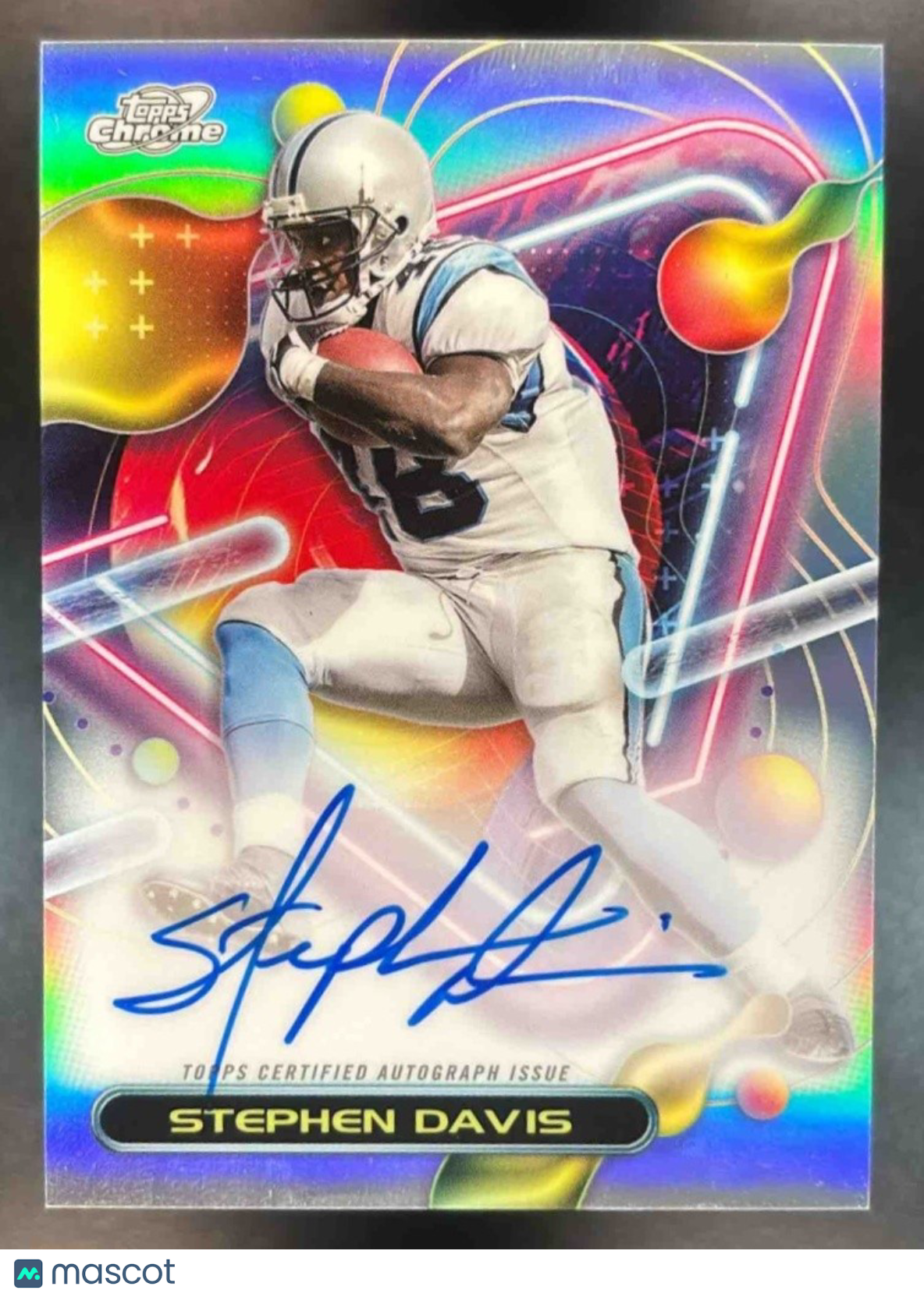 2023 Topps Composite Stephen Davis Cosmic Chrome Auto #CCA-SD Carolina Panthers - Sports Cards