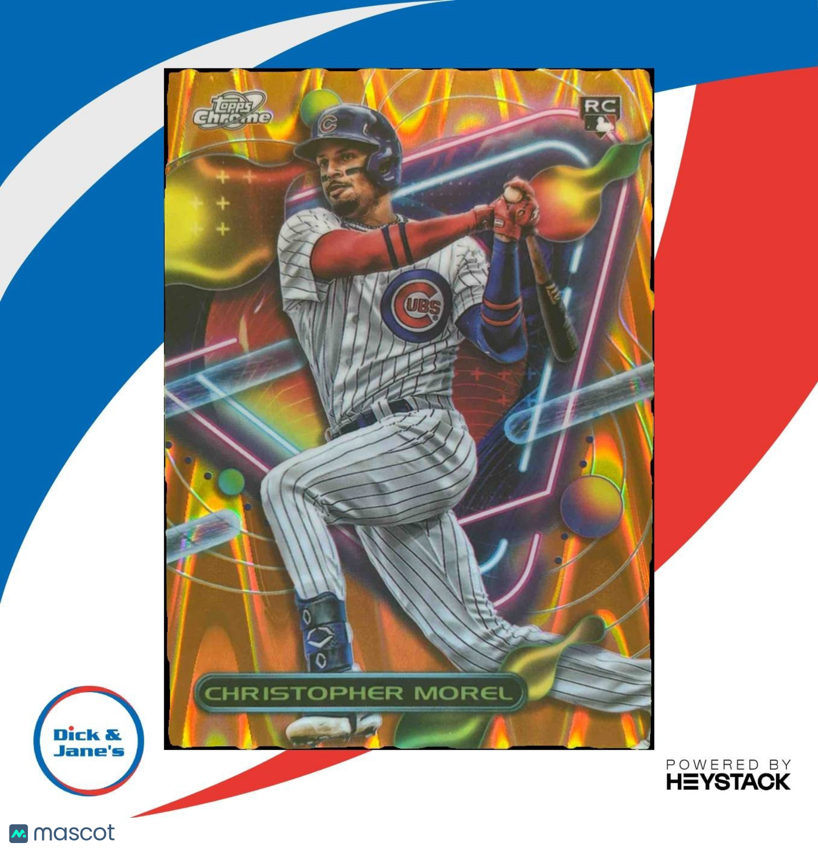 2023 Topps Cosmic Chrome Christopher Morel Orange /25 #73 RC Chicago Cubs - Sports Cards