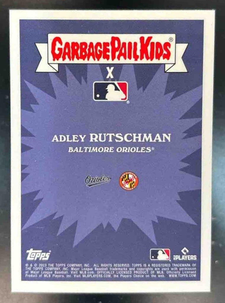 2023 Topps Garbage Pail Kids x MLB Series 3 Top Gun Adley #22a Baltimore Orioles - Sports Cards