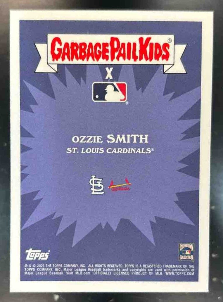 2023 Topps Garbage Pail Kids x MLB Series 3 Wizard of Ozzie #6a Cardinals - Sports Cards
