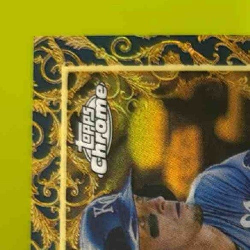 2023 Topps Gilded Drew Waters Chrome Gold Etch Auto Blue Refractor /50 RC Royals - Sports Cards