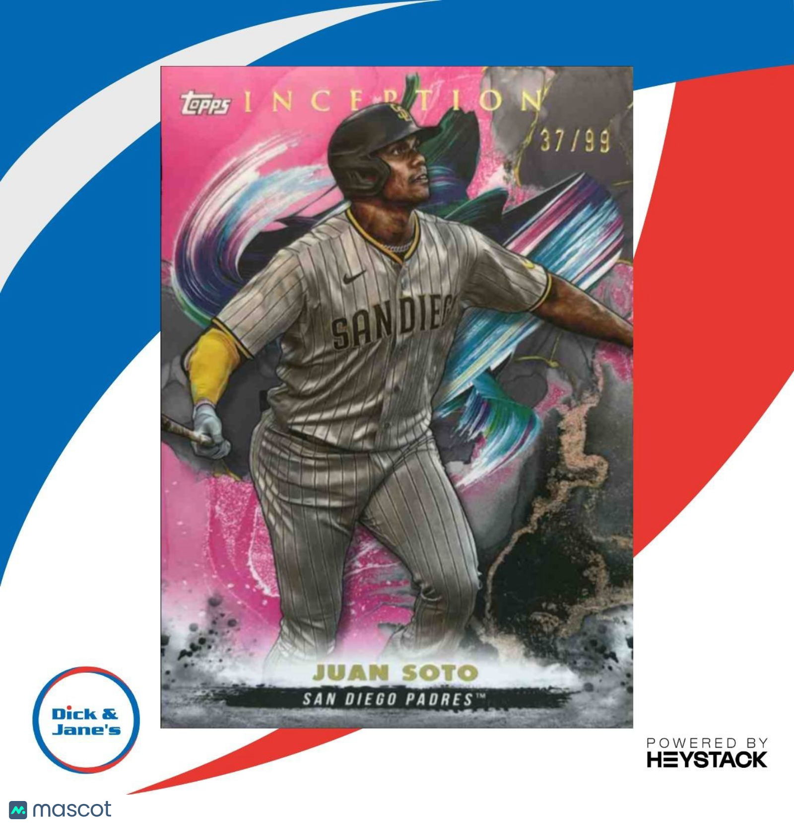 2023 Topps Inception Juan Soto Magenta 37/99 #45 San Diego Padres - Sports Cards