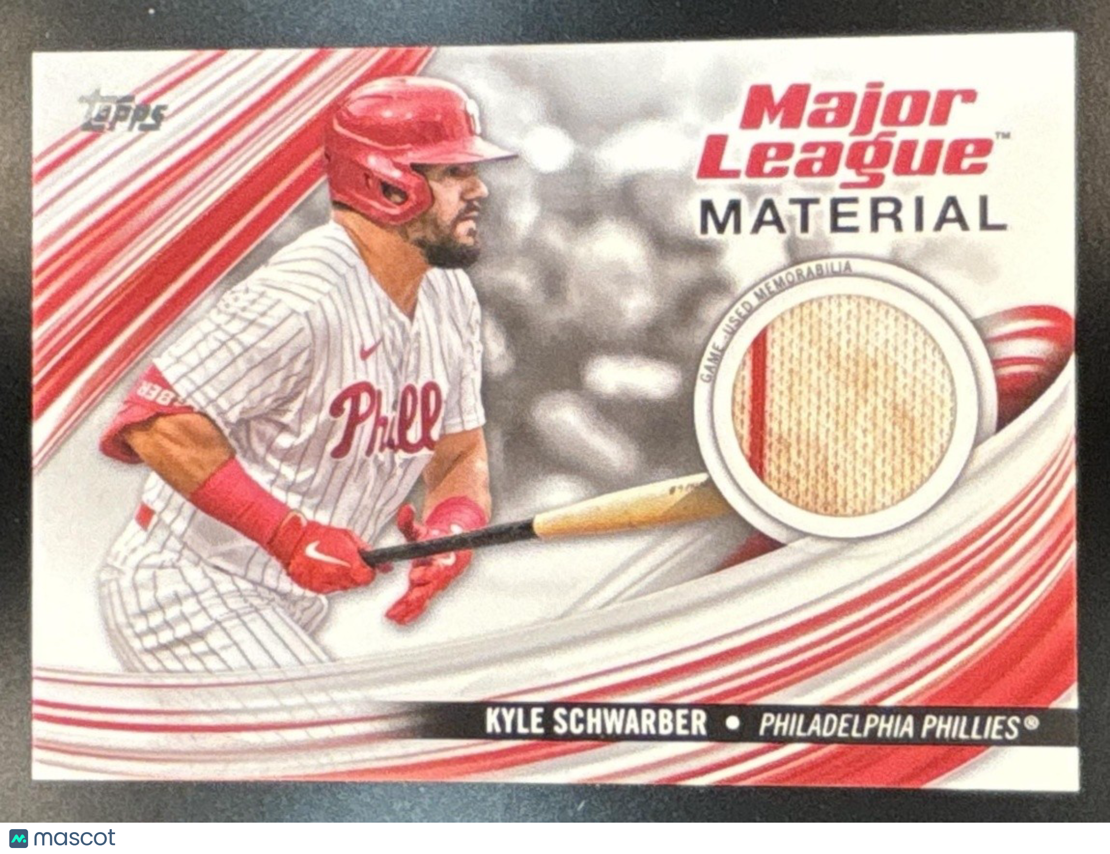 2023 Topps Kyle Schwarber Major League Material Relics MEM Philadelphia Phillies - Sports Cards