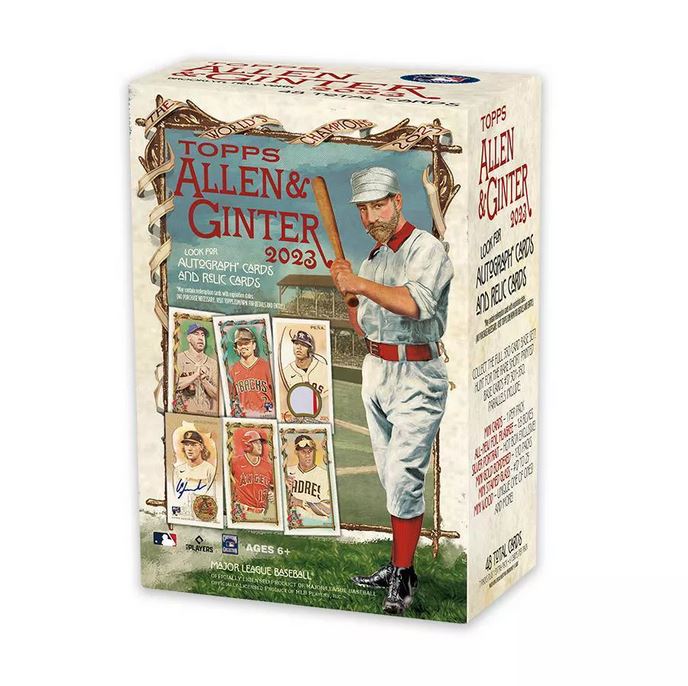 2023 Topps MLB Allen & Ginter Baseball Trading Card Blaster Box - Sports Collectibles