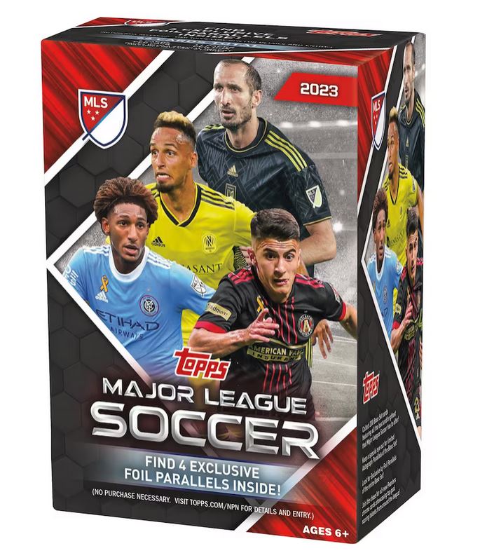 2023 Topps MLS Major League Soccer Blaster Box (11 Packs) - Blaster Box