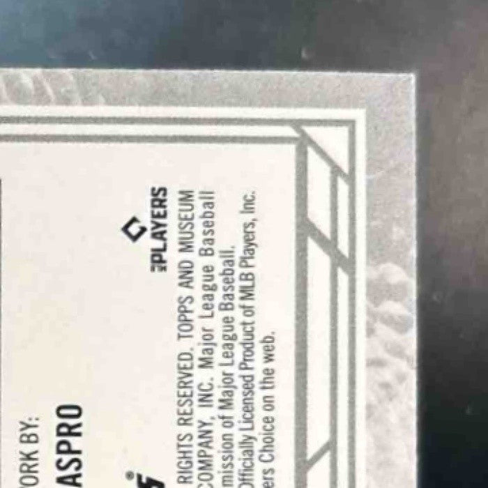 2023 Topps Museum Collection Mike Trout Canvas Reprints /50 Los Angeles Angels - Sports Cards