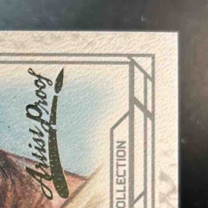 2023 Topps Museum Collection Mike Trout Canvas Reprints /50 Los Angeles Angels - Sports Cards