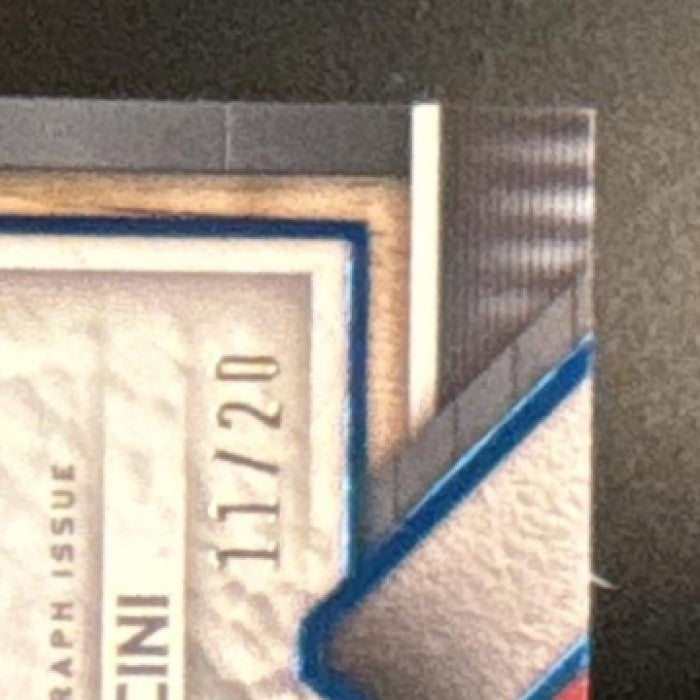 2023 Topps Museum Collection Trey Mancini Archival Auto Sapphire /20 Cubs - Sports Cards