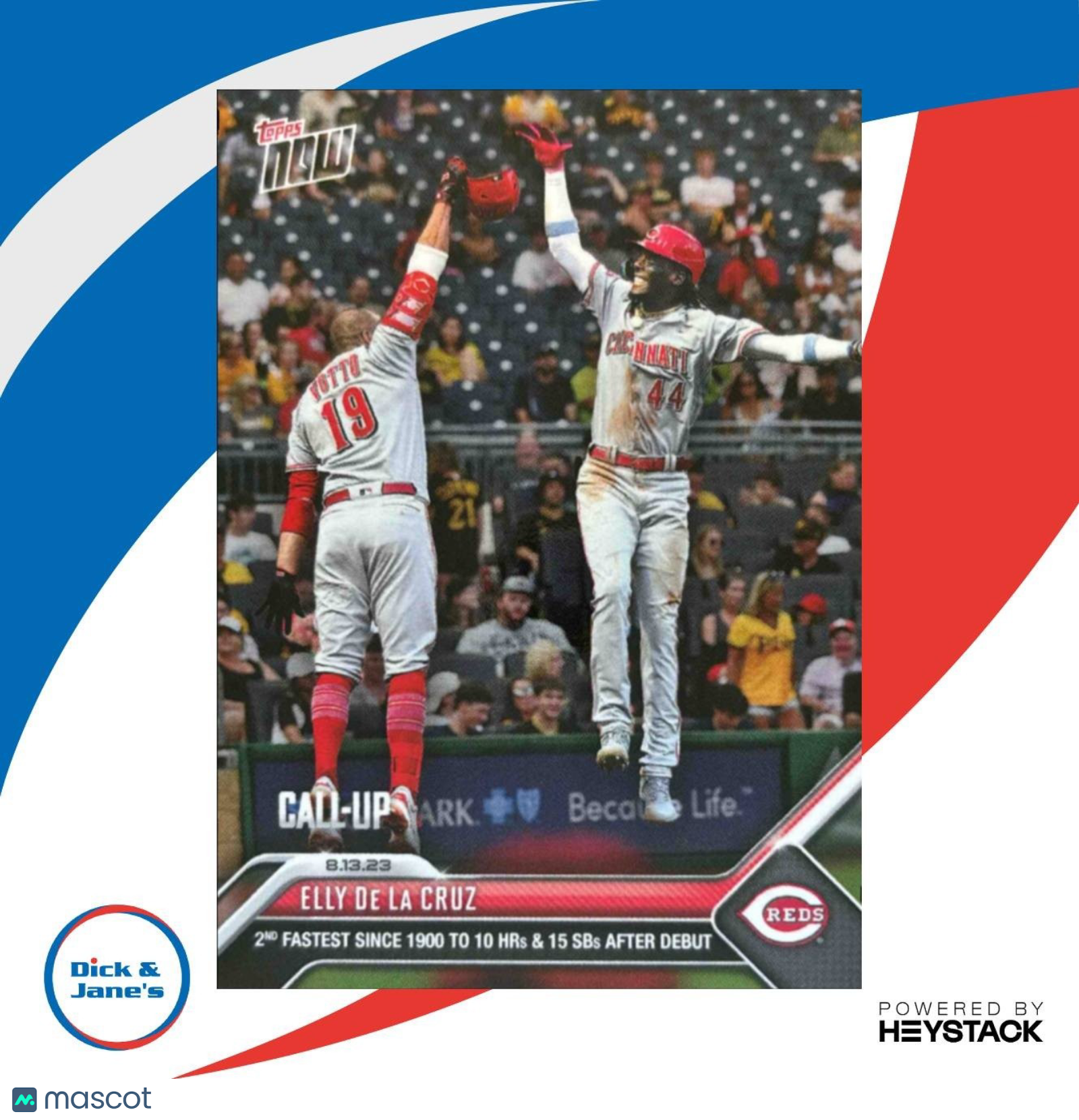 2023 Topps Now Elly De La Cruz #700 Cincinnati Reds - Sports Cards