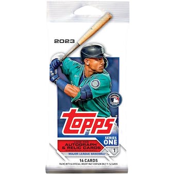2023 Topps Series 1 Baseball Jumbo Value Pack - MLB