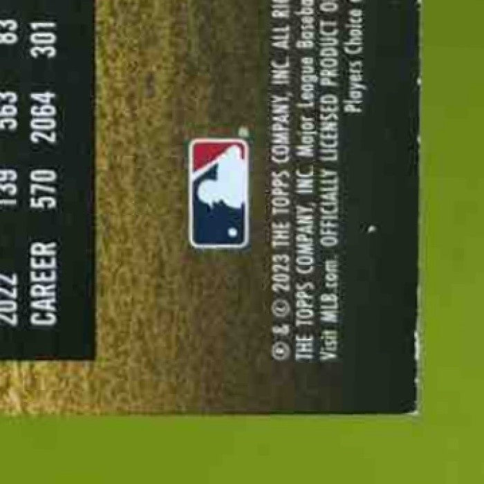 2023 Topps Stadium Club Willy Adames Rainbow Foilboard 6/25 #159 Brewers - Sports Cards