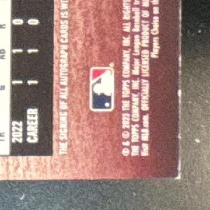 2023 Topps Stadium Club Yusniel Diaz Auto Rainbow /10 RC Los Angeles Dodgers - Sports Cards